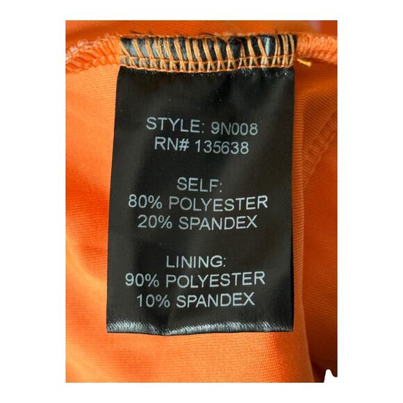 Hutch Louanne floral one piece swimsuit orange size Medium M - Picture 8 of 8